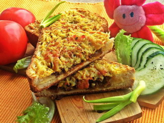 Рецепт бутербродов с фаршем