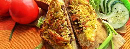 бутерброды с фаршем. Шаг 16