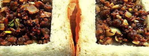 бутерброды с фаршем. Шаг 9