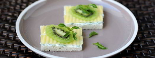 бутерброды с киви. Шаг 6