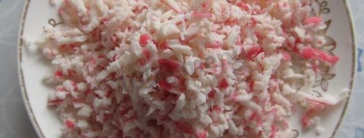 бутерброды с крабовыми палочками и сыром. Шаг 2