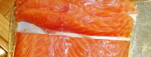 бутерброды с малосольной семгой и авокадо. Шаг 5