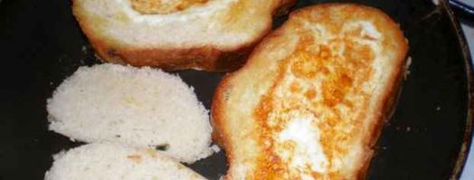 бутерброды с обжаренным яйцом. Шаг 9