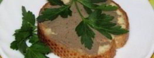 бутерброды с паштетом из печени. Шаг 9