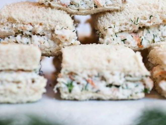 Рецепт бутербродов с пастой из креветок