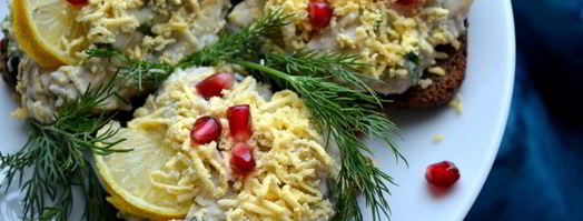 бутерброды с пастой из сельди. Шаг 5