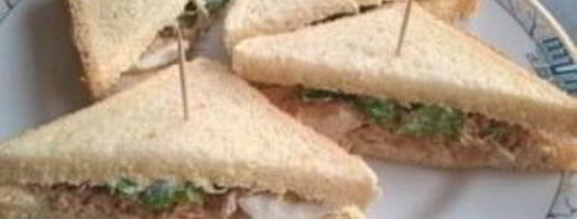 бутерброды с рыбными консервами. Шаг 4