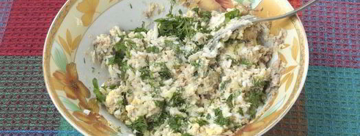 бутерброды с сардинами и плавленым сыром. Шаг 2