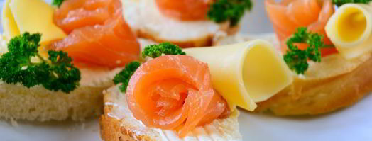 бутерброды с семгой и сыром. Шаг 5