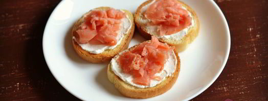 бутерброды с семгой. Шаг 3