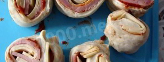 бутерброды с ветчиной. Шаг 12