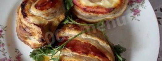 бутерброды с ветчиной. Шаг 13