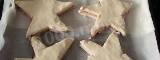 бутерброды с ветчиной. Шаг 6