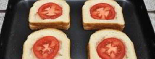 бутерброды в духовке с яйцом. Шаг 4