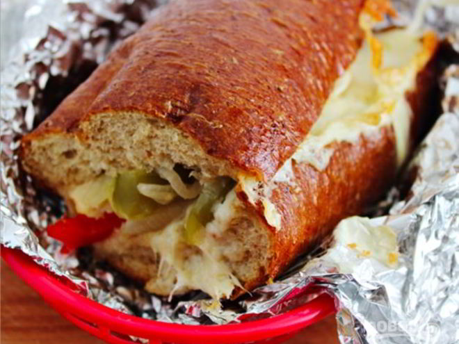 Рецепт бутербродов в духовке