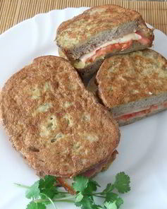 Быстрый бутерброд в кляре