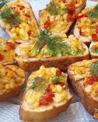 Бутерброды на 8 марта