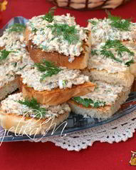 Бутерброды на день рождения