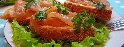 датский бутерброд с куриной нарезкой. Шаг 2