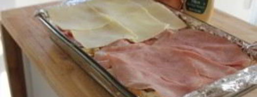 горячие бутерброды на праздничный стол. Шаг 5