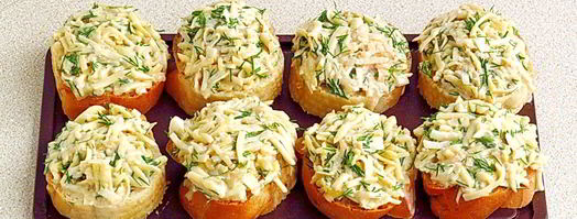 горячие бутерброды с картофелем. Шаг 9