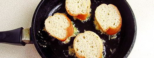 горячие бутерброды с картофелем. Шаг 10