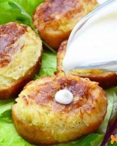 Горячие бутерброды с картошкой