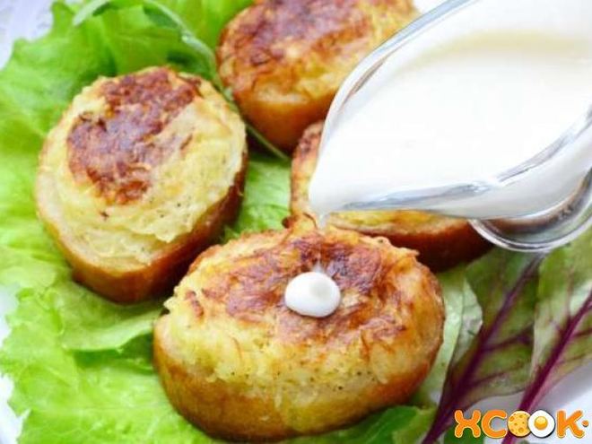 Рецепт горячих бутербродов с картошкой