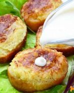 Горячие бутерброды с картошкой