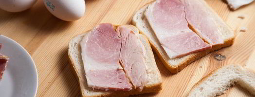 горячие бутерброды с окороком. Шаг 3