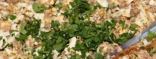 горячие бутерброды с сайрой. Шаг 4