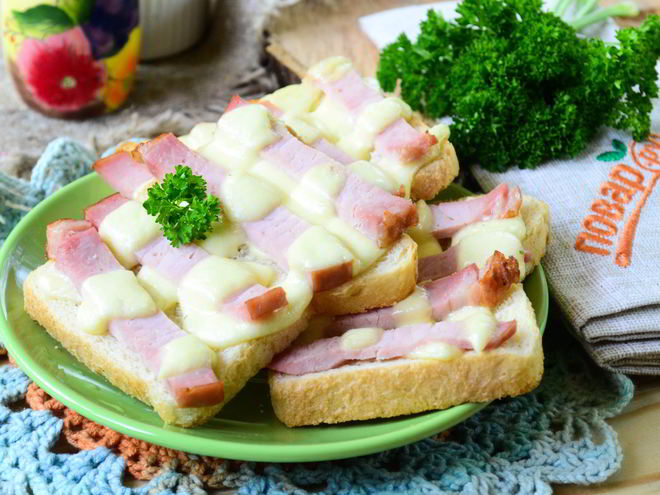 Рецепт горячих бутербродов шахматы