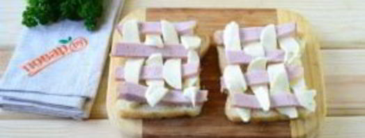 горячие бутерброды шахматы. Шаг 2