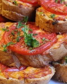 Горячий бутерброд Ленивая пицца