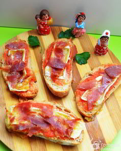 Горячий бутерброд по-испански