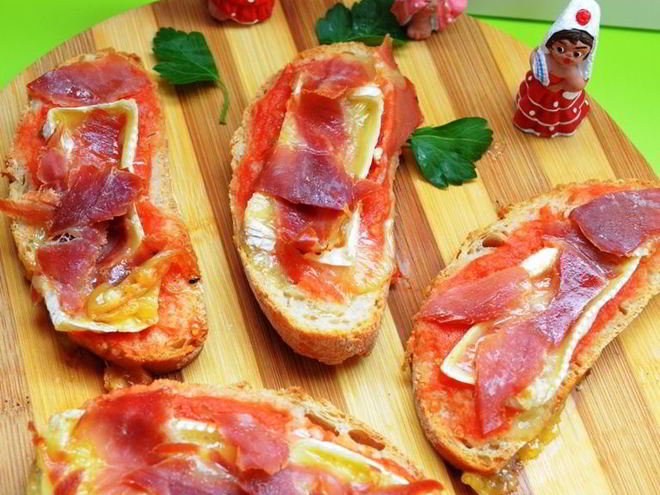 Рецепт горячего бутерброда по-испански