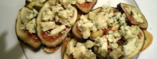 горячий бутерброд с инжиром и сыром дорблю. Шаг 5