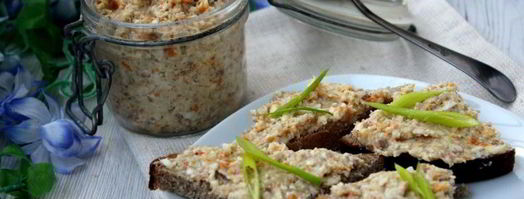 намазка для бутербродов из сельди нежная. Шаг 6