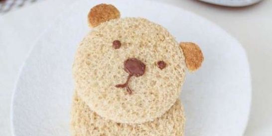 Оригинальный бутерброд для детей