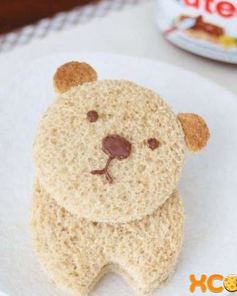 Оригинальный бутерброд для детей