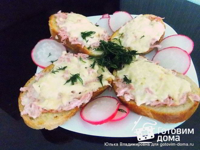 Рецепт перестроечных бутербродов