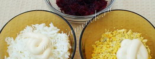 праздничные бутерброды с сельдью. Шаг 4