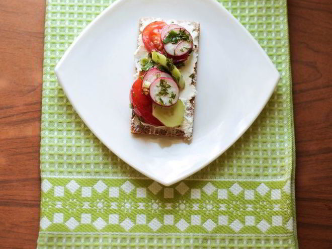 Рецепт салата весеннего бутерброд