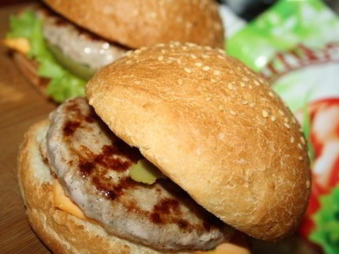 Рецепт чизбургера