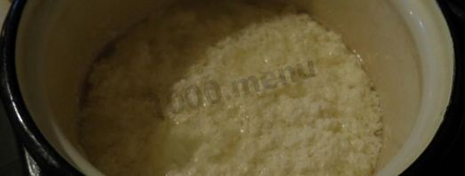 домашний сыр с зеленью. Шаг 4