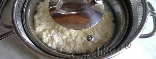 домашний сыр в молоковарке. Шаг 3