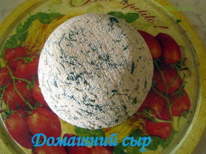 Рецепт домашнего сыра