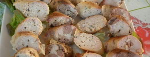 домашняя диетическая колбаса с курицей и печенкой. Шаг 6