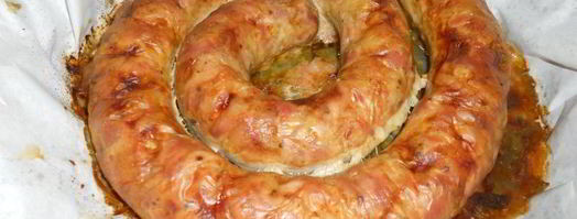 домашняя колбаса с французской горчицей и луком. Шаг 6