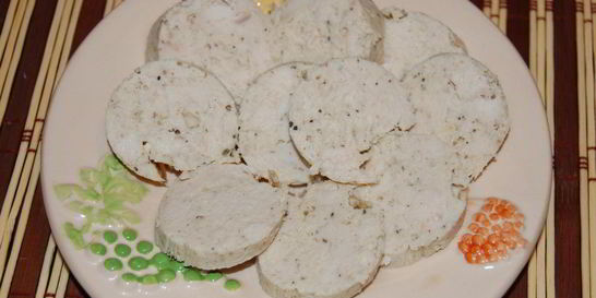 Домашняя куриная колбаса